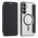 Zastitna maska (futrola) Magsafe Lux na preklop (bi fold) - Samsung S946 Galaxy S26 Plus crna.