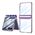 Zastitna maska (futrola) LINES II - Samsung F751B Galaxy Z Flip 7 5G ljubicasta (GKK case) (MS).