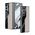 Zastitna maska (futrola) LEATHER STYLE - Samsung Galaxy Z Fold 6 5G zlatna (GKK case) (MS).