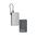 Univerzalna Back Up Baterija Magsafe Moxom MX-PB194 fast charge 22.5W + wireless 15W type C 10000mAh srebrni (MS).