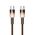 USB data kabl Moxom MX-CB309 PD 60W Type-C na Type-C 1m zlatni (MS).