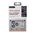 Folija - zastitu kamere X-MART Full Coverage za iPhone 17 Pro srebrna (MS).