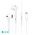 Slusalice Coteci MS-031 - iPhone lightning bele.