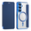 Zastitna maska (futrola) Magsafe Lux na preklop (bi fold) - Samsung S941 Galaxy S26 plava.