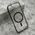 Zastitna maska (futrola) COLOR RING MagSafe - iPhone 17 crna (MS).