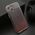 Zastitna maska (futrola) OMBRE GLITTER - iPhone 13 (6.1) crvena (MS).