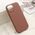Zastitna maska (futrola) WOVEN MagSafe - iPhone 15 braon (MS).