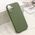 Zastitna maska (futrola) WOVEN MagSafe - iPhone 17 zelena (MS).