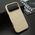 Zastitna maska (futrola) WOVEN TOUCH MagSafe - iPhone 17 Pro Max (6.9) krem (MS).