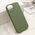 Zastitna maska (futrola) WOVEN MagSafe - iPhone 15 zelena (MS).