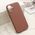Zastitna maska (futrola) WOVEN MagSafe - iPhone 16 (6.1) braon (MS).