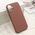 Zastitna maska (futrola) WOVEN MagSafe - iPhone 17 braon (MS).