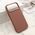 Zastitna maska (futrola) WOVEN MagSafe - iPhone 17 Pro Max (6.9) braon (MS).