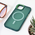 Zastitna maska (futrola) Magsafe colorful - iPhone 14 tamno zelena.
