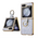 Zastitna maska (futrola) Luxurious Shell Pattern - Samsung F741B Galaxy Z Flip 6 5G siva.