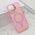 Zastitna maska (futrola) SHINE MagSafe - iPhone 16 roze (MS).