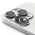 stita - kameru DIAMOND iPhone 16 Pro (6.3)/16 Pro Max (6.9) srebrna (MS).