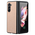 Zastitna maska (futrola) Leather Fold - Samsung F946 Galaxy Z Fold 5 5G krem.