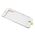 Staklo touchscreen-a - Iphone 6G sa frejmom + oca beli (white) (MS).