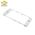 Staklo touchscreen-a - Iphone 7 + okvir (Crown Quality) beli (white) (MS).