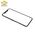Staklo touchscreen-a - Iphone XR + okvir + OCA stiker (Crown Quality) crni (MS).