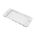 Staklo touchscreen-a - Iphone 5S sa frejmom + OCA sticker beli (white) (MS).