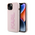 Zastitna maska (futrola) Karl Lagerfeld 3D Rubber Glitter Logo - iPhone 15 roze (KLHCP15S3DMBKCP).