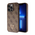 Zastitna maska (futrola) Guess Hc PU Leather 4G Triangle Strass - iPhone 15 Pro 6.1 braon (GUHCP15LP4TDPW).