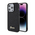 Zastitna maska (futrola) Guess Hc PU Disco Script Metal - iPhone 15 Pro 6.1 (GUHCP15LPMSDGSK).