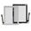 touchscreen - Apple iPad 3/iPad 4 beli (white) (MS).