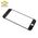 Staklo touchscreen-a - Iphone 7 + okvir + OCA stiker (Crown Quality) crni (MS).