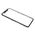 Staklo touchscreen-a - Iphone 11 + okvir + OCA stiker crni (MS).