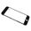 Staklo touchscreen-a - iPhone 8/SE (2020) sa frejmom + oca crni (MS).