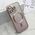 Zastitna maska (futrola) GLITTER MAGSAFE - iPhone 15 Pro (6.1) roze (MS).