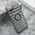 Zastitna maska (futrola) LINES LOGO CUT - iPhone 13 (6.1) siva (MS).