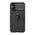 Zastitna maska (futrola) Nillkin Cam Shield Armor - Iphone 12/12 Pro (6.1) crna with logo (MS).