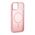 Zastitna maska (futrola) PURO GRADIENT MAGSAFE - iPhone 15 Plus roze (MS).