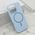Zastitna maska (futrola) PURE MagSafe - iPhone 16 Pro (6.3) plava (MS).
