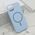 Zastitna maska (futrola) PURE MagSafe - iPhone 15 plava (MS).