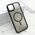 Zastitna maska (futrola) SHINING MAGSAFE - iPhone 15 Plus crna (MS).