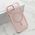 Zastitna maska (futrola) SILKY MAGSAFE II - Iphone 12/12 Pro (6.1) roze (MS).