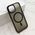 Zastitna maska (futrola) SILKY MAGSAFE II - iPhone 15 crna (MS).