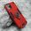 Zastitna maska (futrola) Square Ring - iPhone 15 Plus crvena (MS).