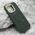 Zastitna maska (futrola) CARBON MagSafe - iPhone 16 Pro (6.3) zelena (MS).