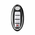 Privek - kljuceve auto Nissan Sylphy/Infinity crni.
