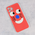 Zastitna maska (futrola) Smile face - iPhone 12 Pro Max 6.7 crvena.