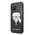 Zastitna maska (futrola) Karl Lagerfeld Double Layers Glitter - iPhone 11 Pro Max 6.5 crna ( KLHCN65DLHBK).