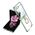 Zastitna maska (futrola) RING LINES - Samsung F741B Galaxy Z Flip 6 5G zelena (GKK case) (MS).