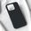 Zastitna maska (futrola) Teracell Soft Velvet - iPhone 15 Pro 6.1 crna.