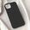 Zastitna maska (futrola) Teracell Soft Velvet - iPhone 15 Plus crna.